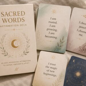 Sacred Words Affirmation Deck